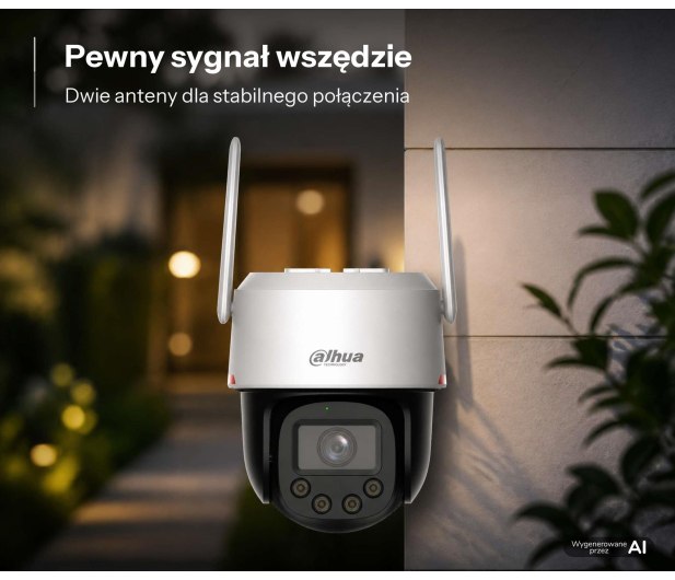 Dahua Kamera  zewnętrzna obrotowa 4MP 4G - 1587575 - zdjęcie 3